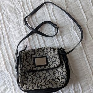 Gray Calvin Klein Crossbody Bag